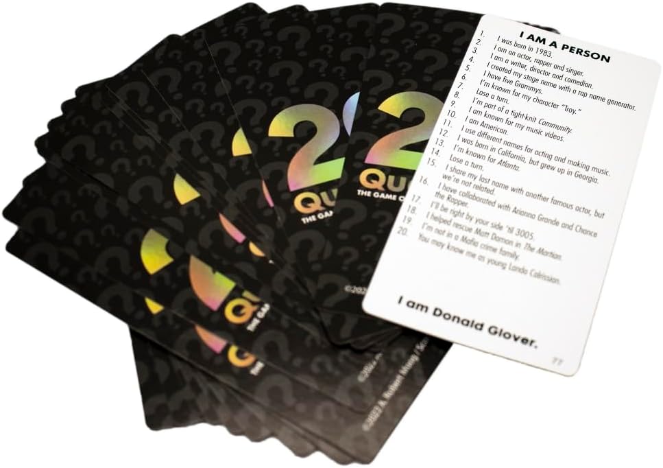 20 Questions Board Game