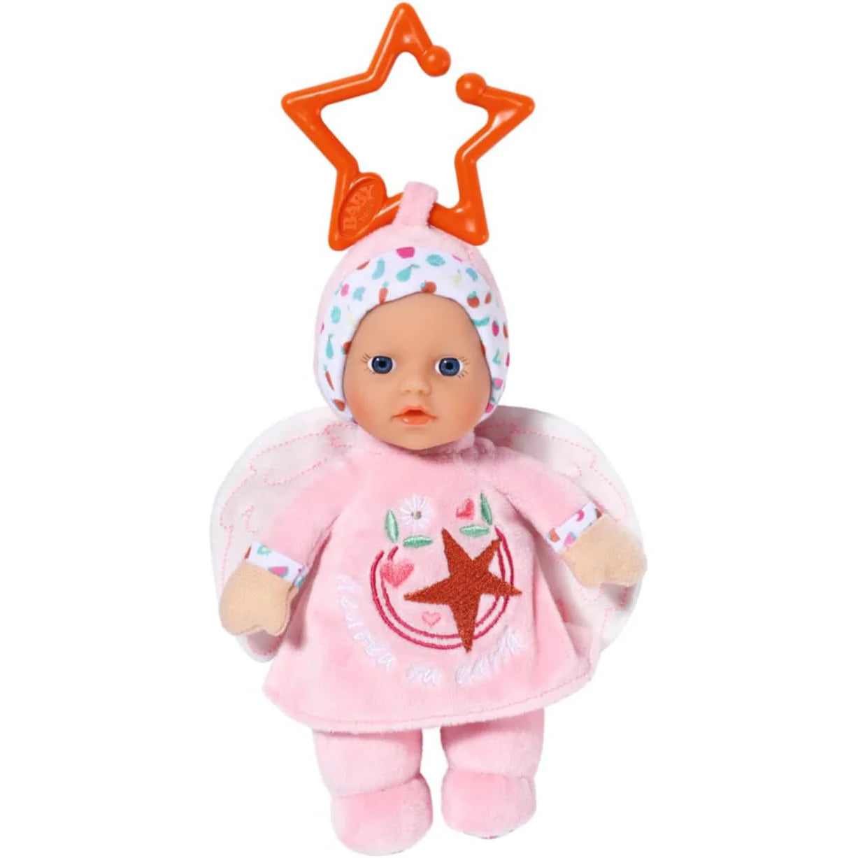 Baby Born Angel For Babies Doll / Soft Toy 18cm Pink