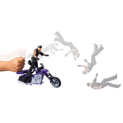 WWE Wrekkin'  Boneyard Slamcycle And Undertaker Figure