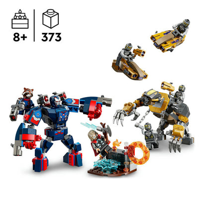 Lego Marvel 76322 Avengers Endgame Thor vs Chitauri