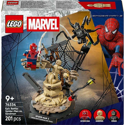 Lego Marvel 76334 Epic Battle SpiderMan vs Sandman