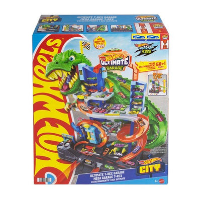 Hot Wheels City Ultimate T Rex Garage Playset