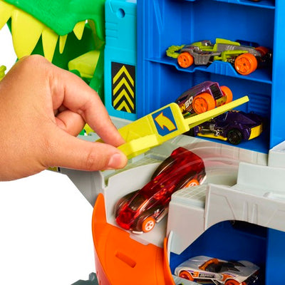 Hot Wheels City Ultimate T Rex Garage Playset