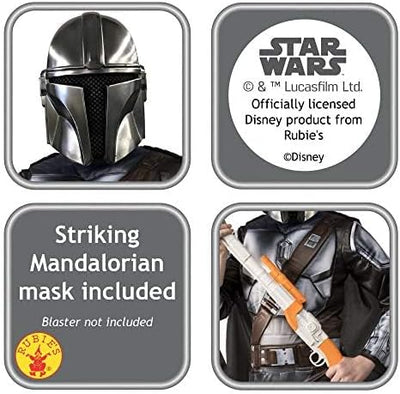 Star Wars The Mandalorian Costume 4-6 Years