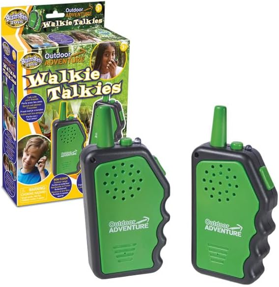 Brainstorm Walkie Talkies With Built In Torch