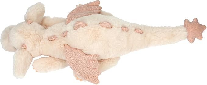Snukis Plush Soft Toy Dragon Apriocot