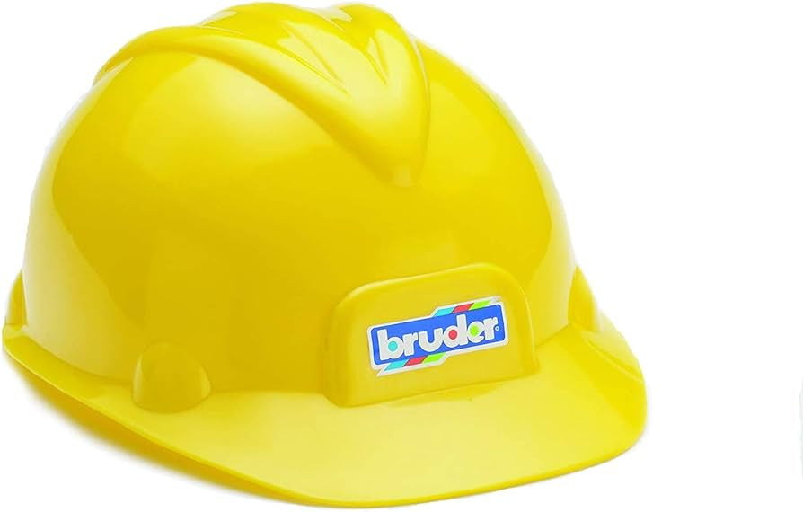 Bruder Kids Toy Construction Helmet