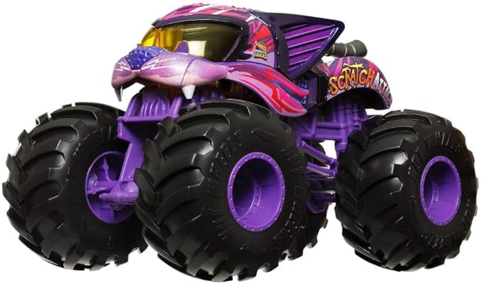 Hot Wheels Monster Trucks 1:24 Scratch Attack