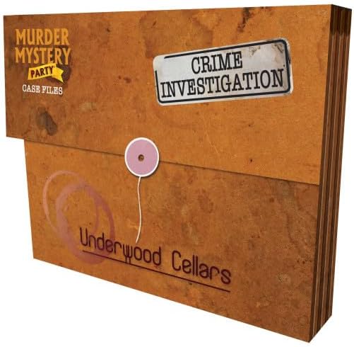 Murder Mystery Party Game Underwood Cellars