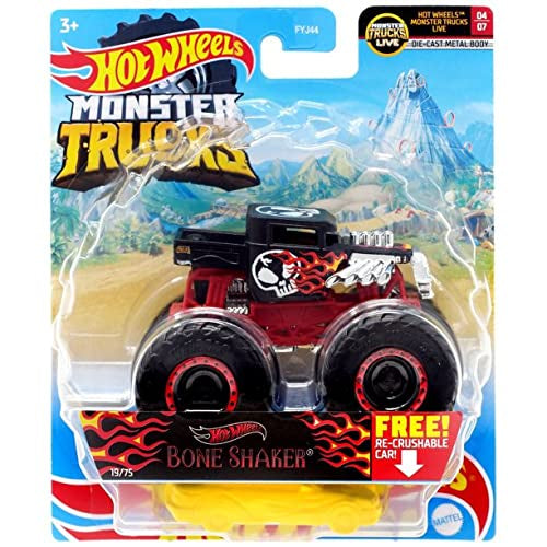 Hot Wheels Monster Trucks 1:64 Bone Shaker