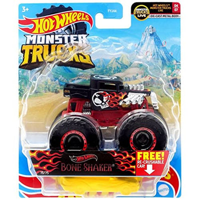 Hot Wheels Monster Trucks 1:64 Bone Shaker