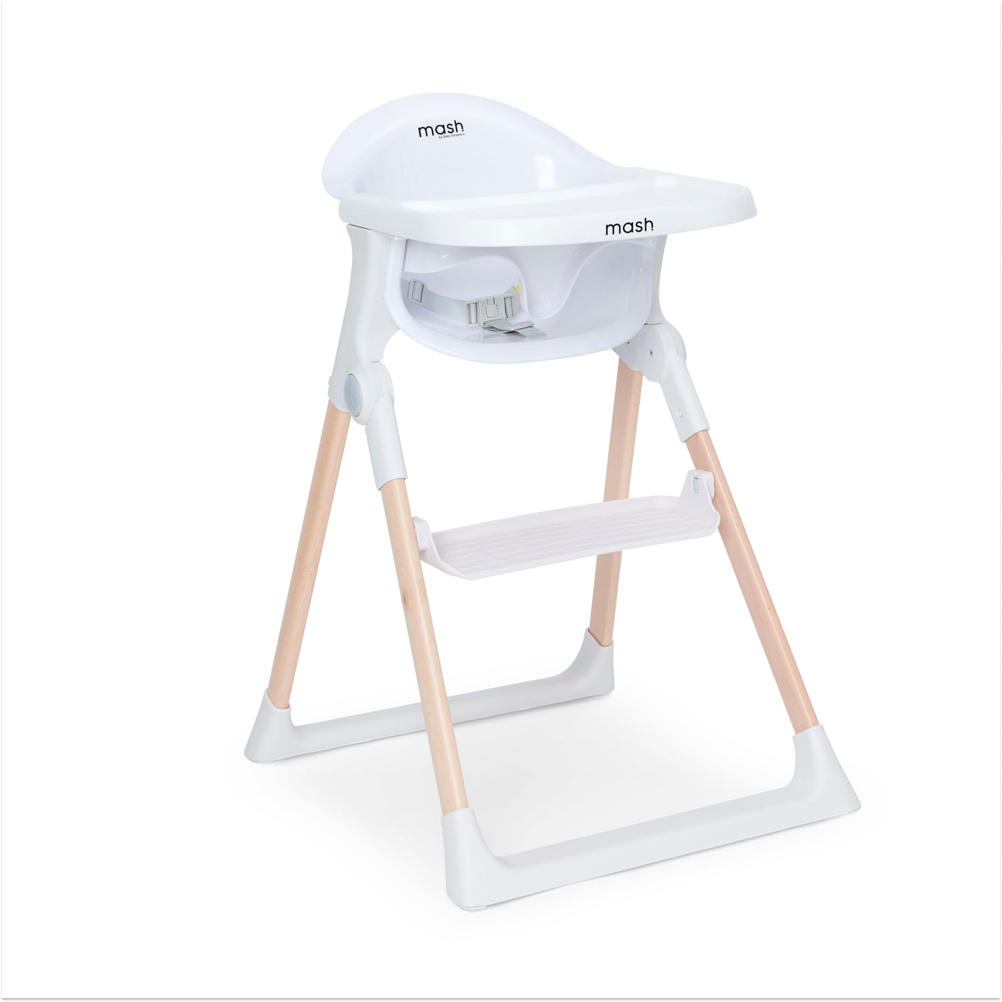 Baby Elegance Mash High Chair Bundle Complete White