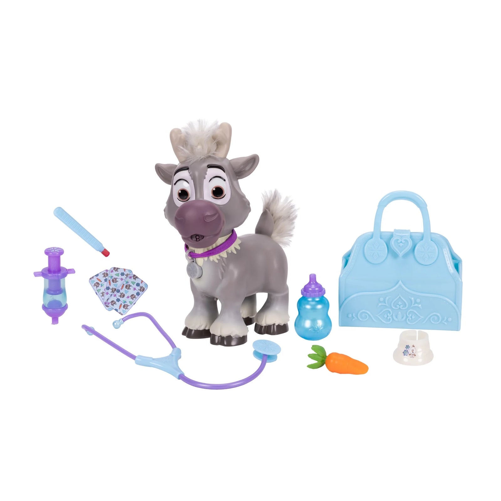 Disney Frozen Young Sven Care Kit Interactive Toy