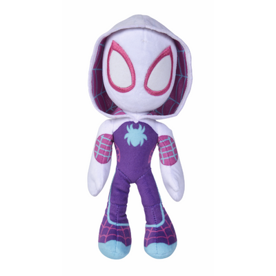 SpiderMan Spidey And His Amazing Friends 25cm Plush Soft Toy Ghost Spider