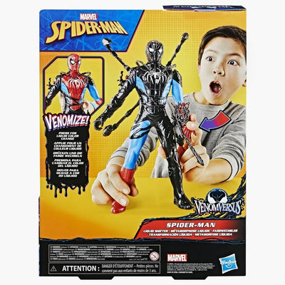 SpiderMan Venom  Versus Liquid Shifter Spiderman Figure