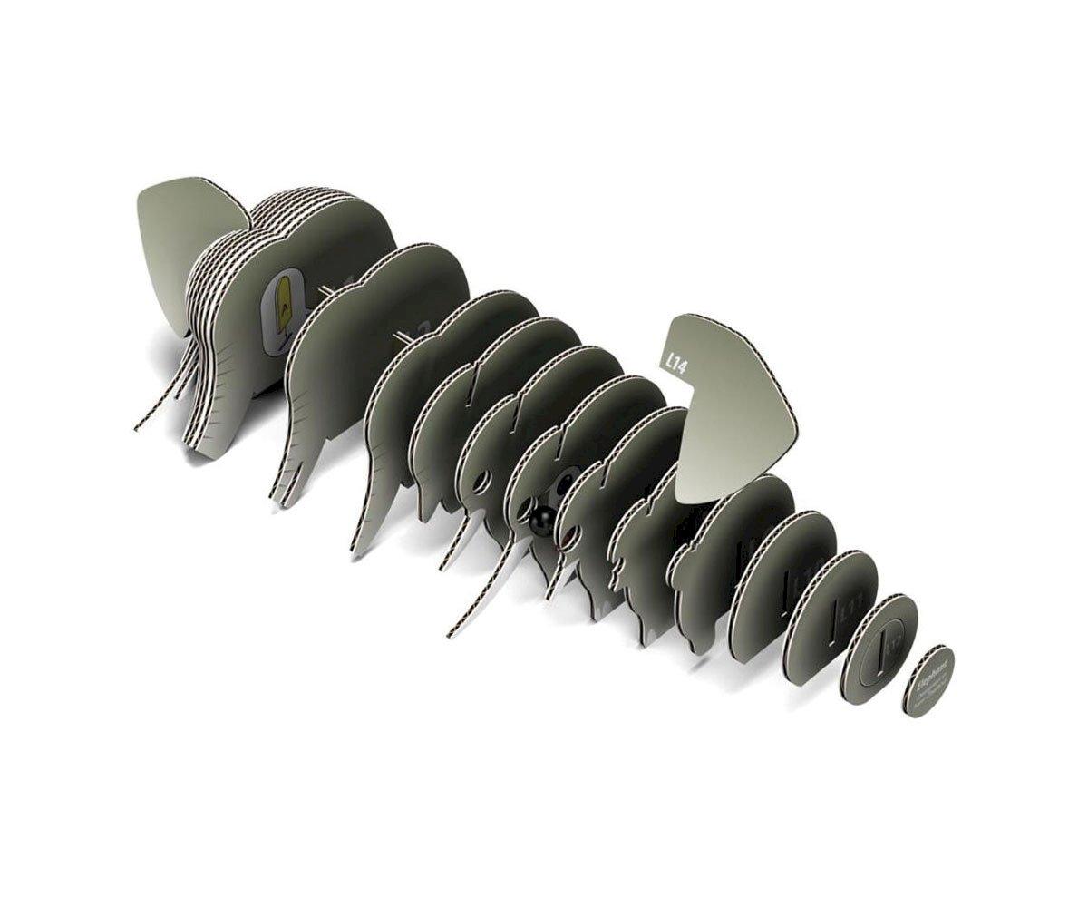 Eugy 3D Model Jigsaw Kit Elephant