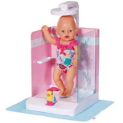 Baby Born Walk In Shower Playset With Real Water