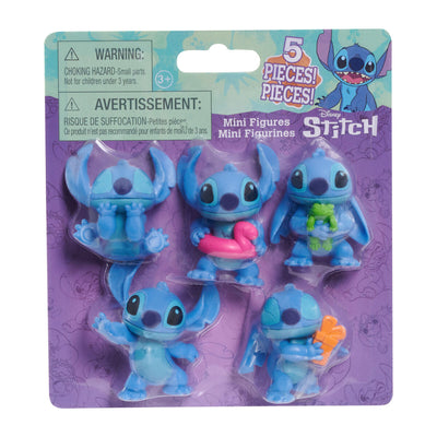 Disney Stitch Mini Figures 5pk