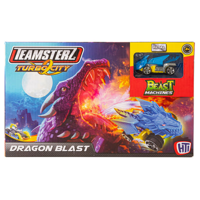 Teamsterz Turbo City Dragon Blast Track Set