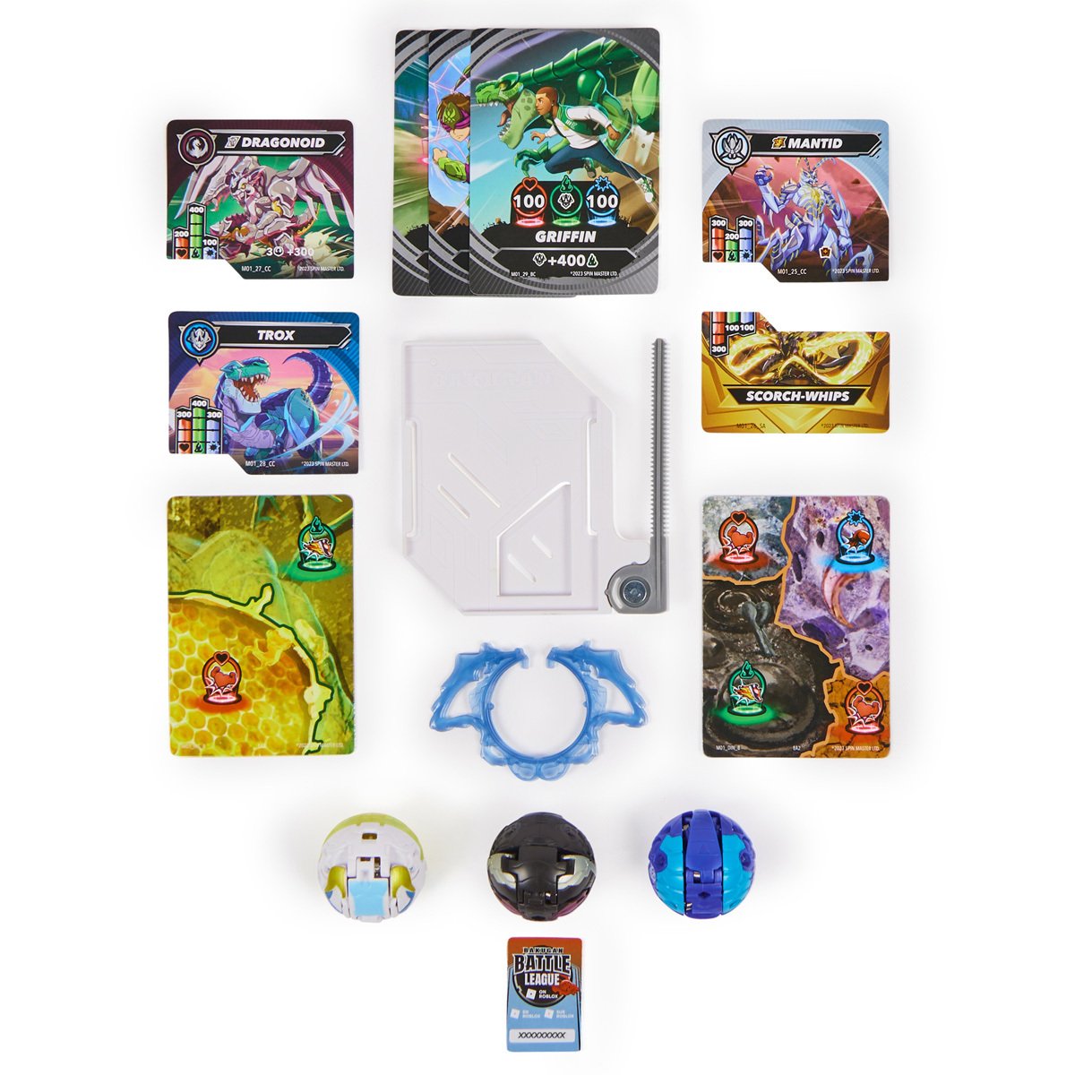 2023 Bakugan Battle Arena with Dragonoid Set and Special Attack