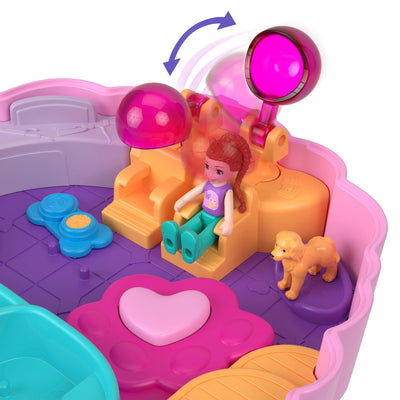 Polly Pocket Groom And Glam Poodle Compact