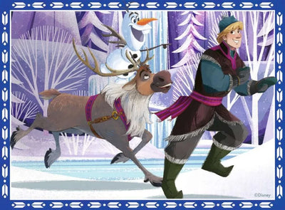 Disney Frozen 4 In A Box Jigsaw Puzzles