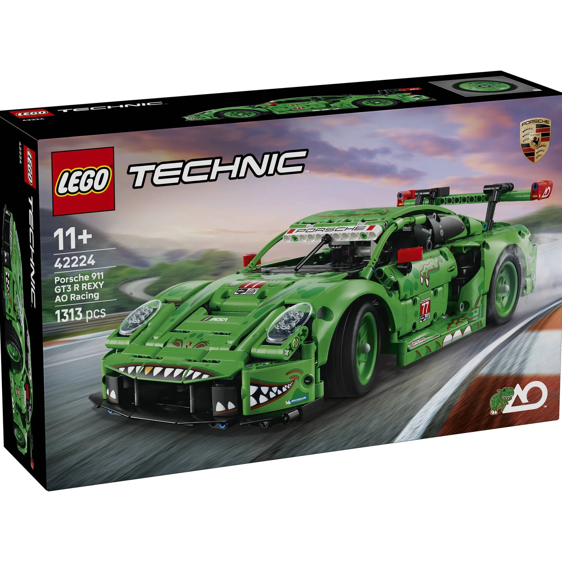 Lego Tech 42224 Porsche 911 GT3 R REXY AO Racing Set