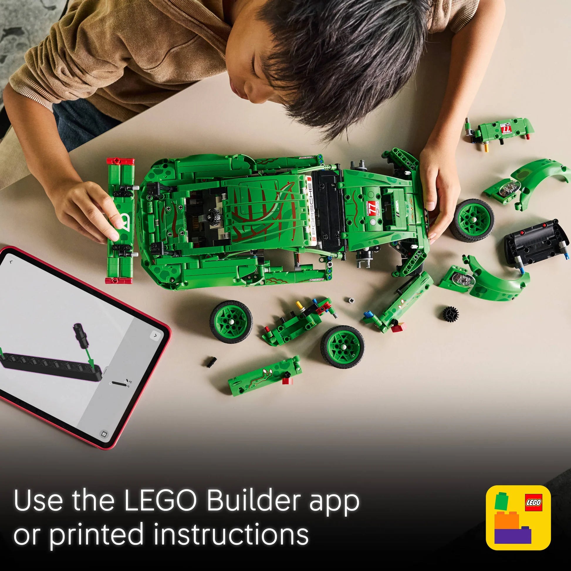 Lego Tech 42224 Porsche 911 GT3 R REXY AO Racing Set