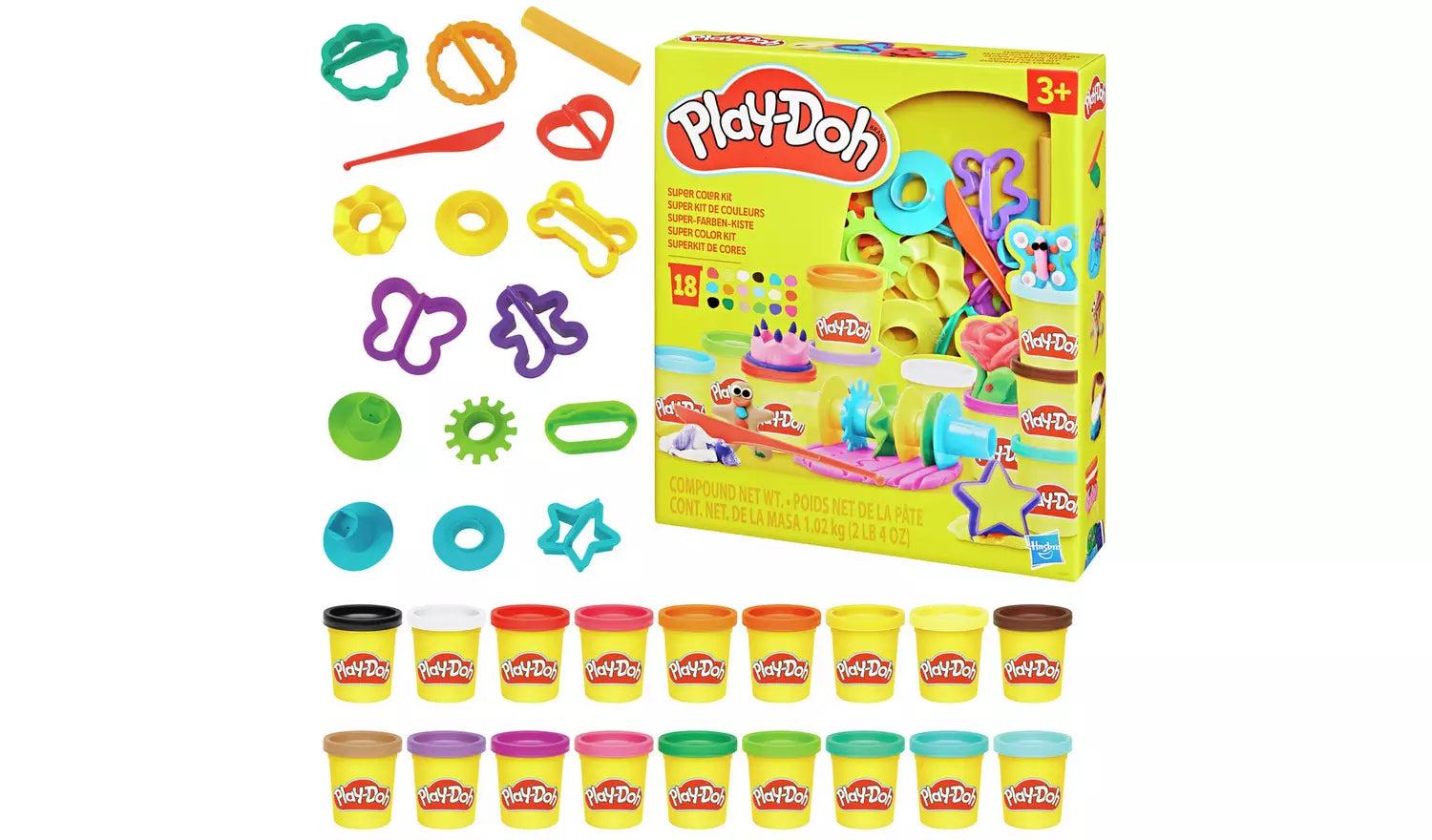 Play Doh Super Colour Kit Playset