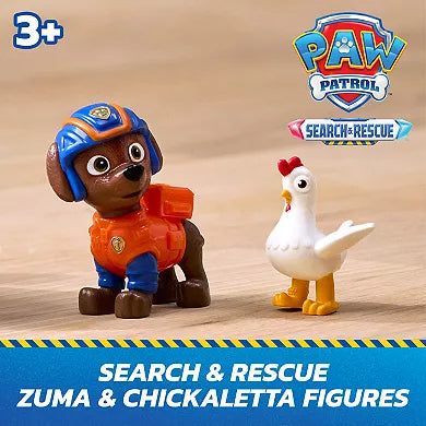 Paw Patrol Search And Rescue Zuma With Rescue Hovercraft