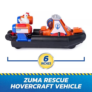 Paw Patrol Search And Rescue Zuma With Rescue Hovercraft