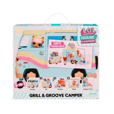 LOL Surprise! Grill And Groove Camper Playset