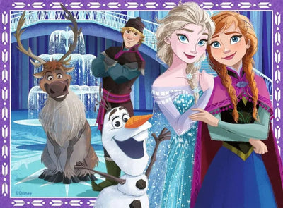 Disney Frozen 4 In A Box Jigsaw Puzzles