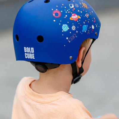 BoldCube Kids Safety Helmet For Scooter / Bike Blue 4+