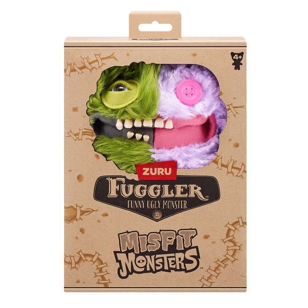 Fuggler Misfit Monsters 9" Funny Ugly Monster Soft Toy Captain Undergrin