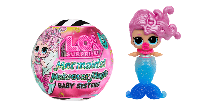 LOL Surprise! Mermaids Makeover Magic Sisters Doll