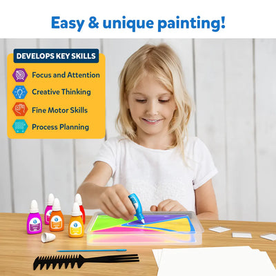 Skillmatics Marbling Magic Paint Kit