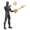 SpiderMan 6" Figure Black Suit Spiderman With Web Gear Accessory