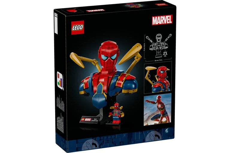 Lego Marvel 76326 Iron Spiderman Bust