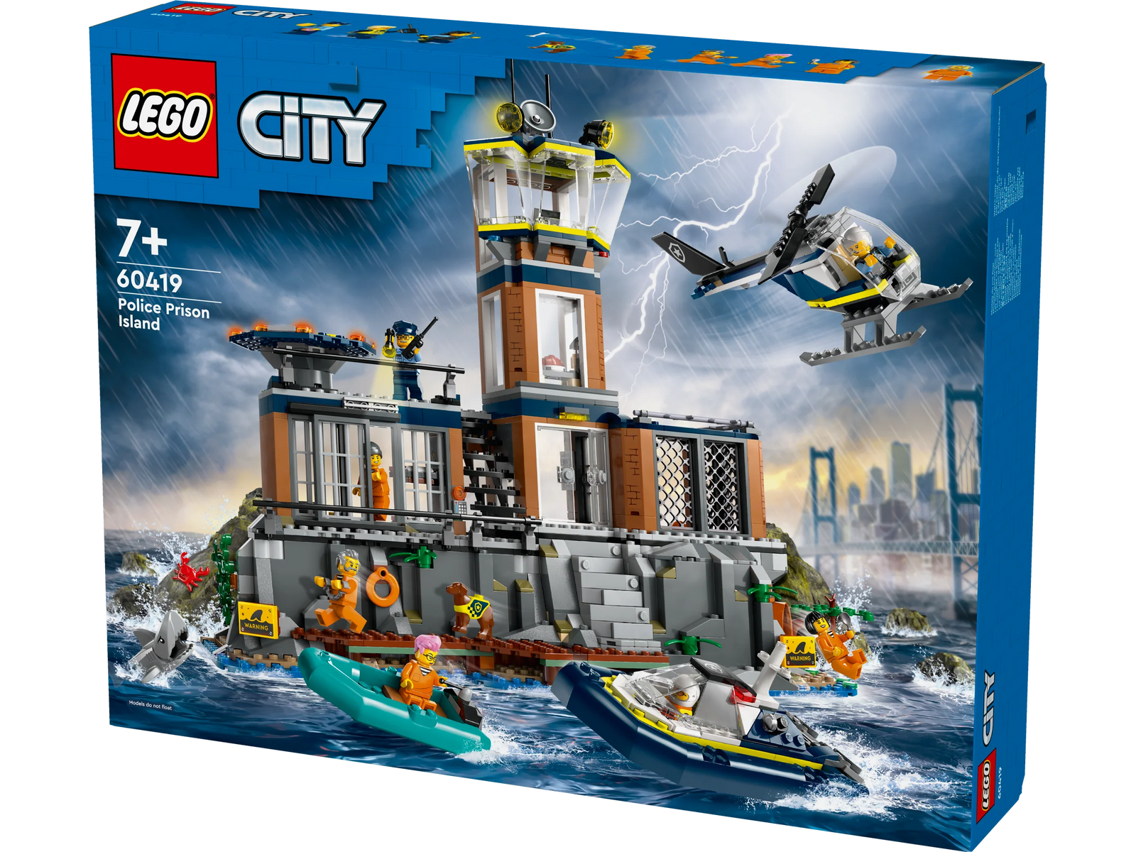 Lego City 60419  Police Prison Island