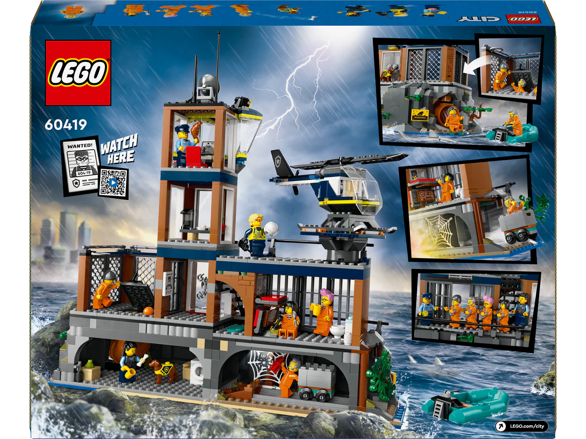 Lego City 60419  Police Prison Island