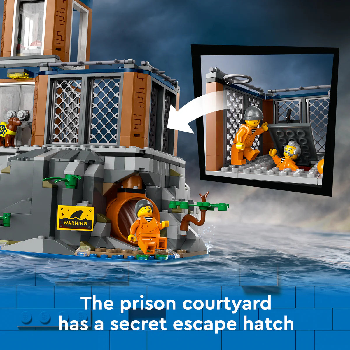 Lego City 60419  Police Prison Island