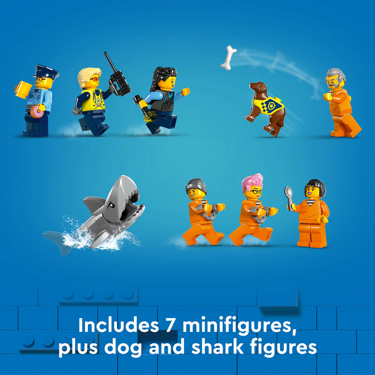 Lego City 60419  Police Prison Island