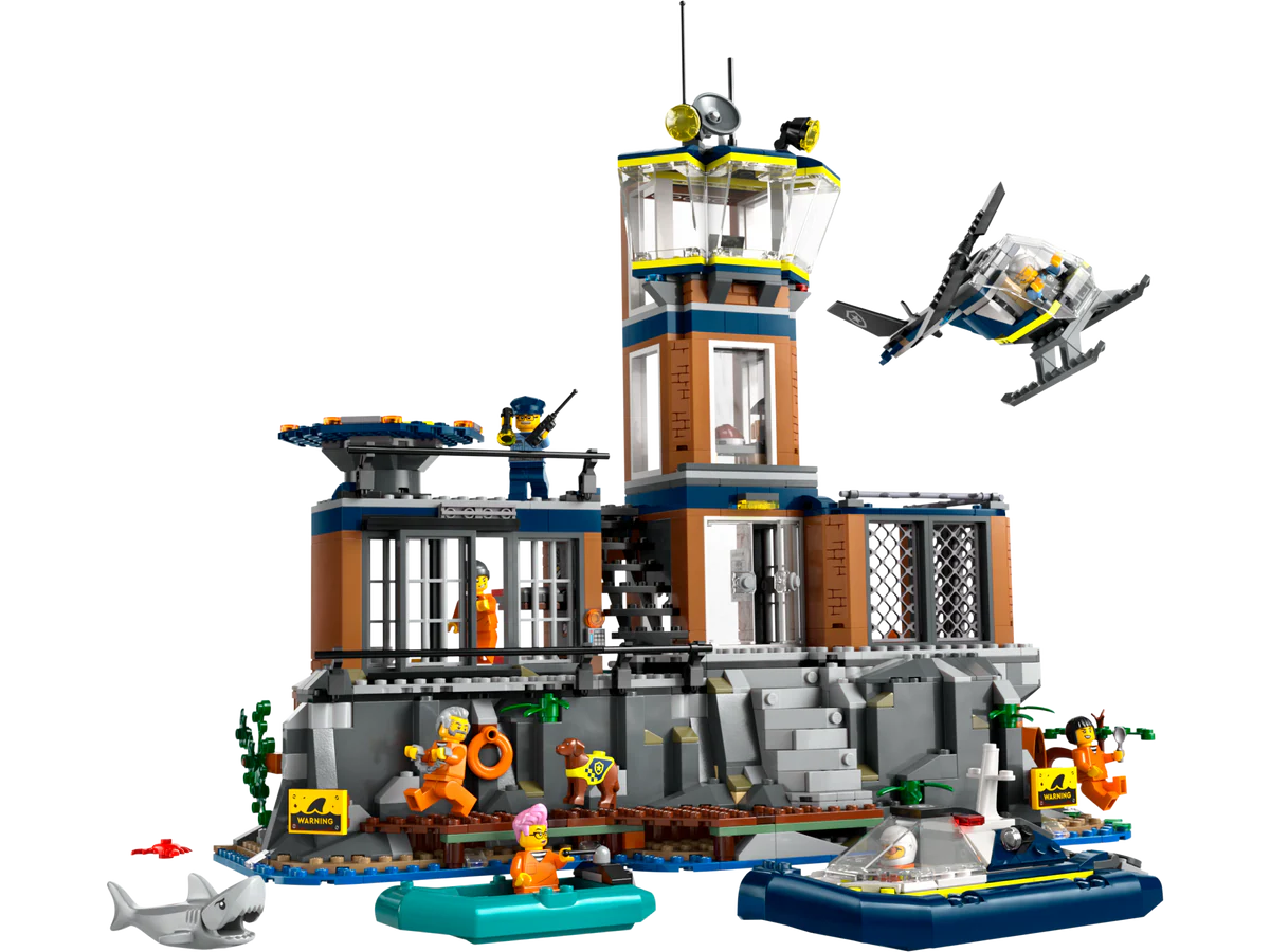 Lego City 60419  Police Prison Island