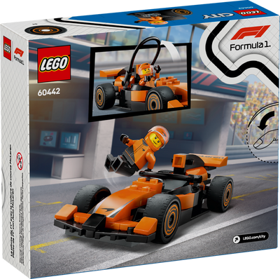 Lego City 60442 F1 Driver With McLaren Race Car