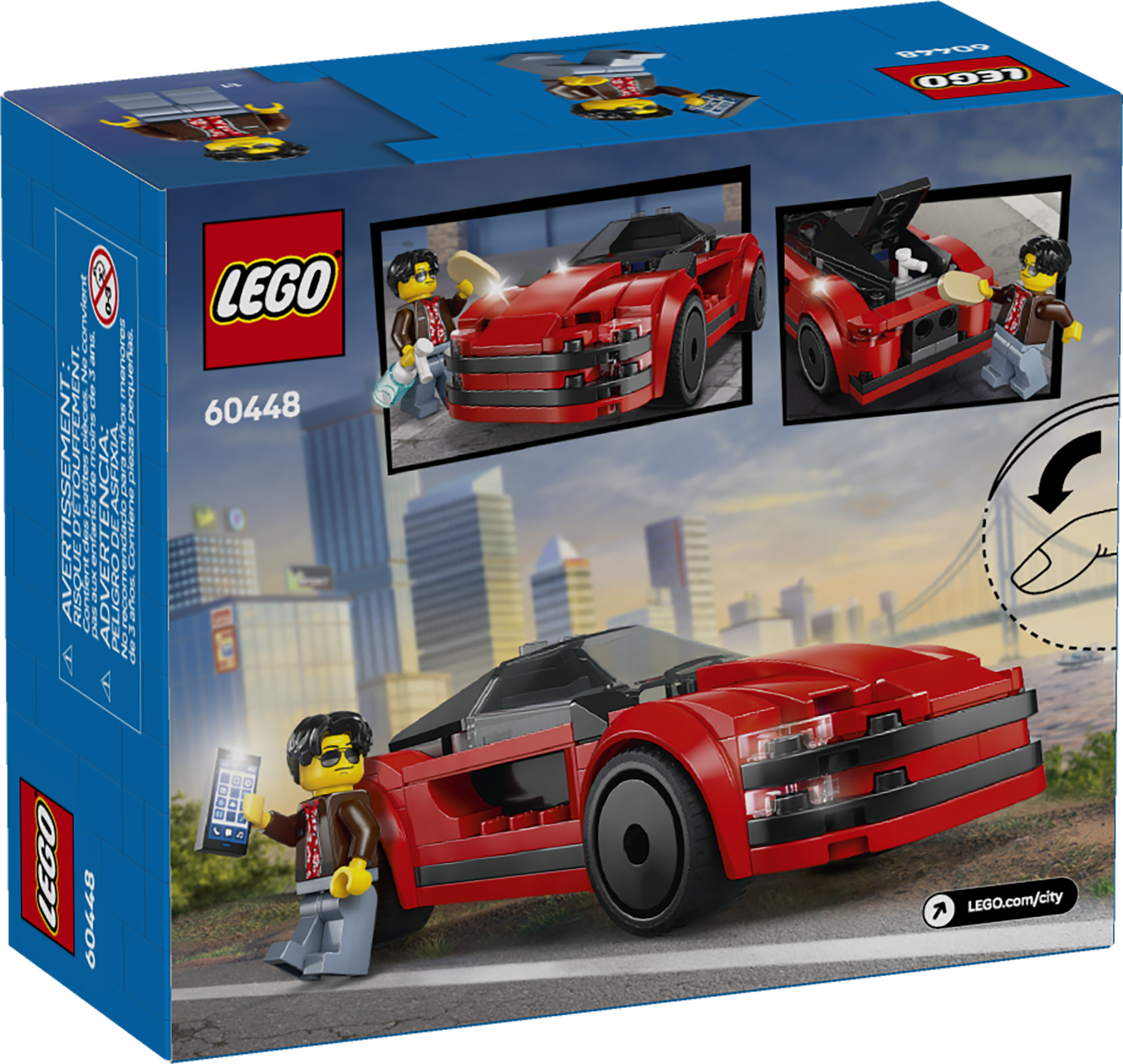 Lego City 40448 Red Sports Car
