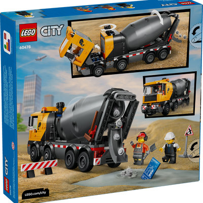 Lego City 60478 Cement Mixer truck