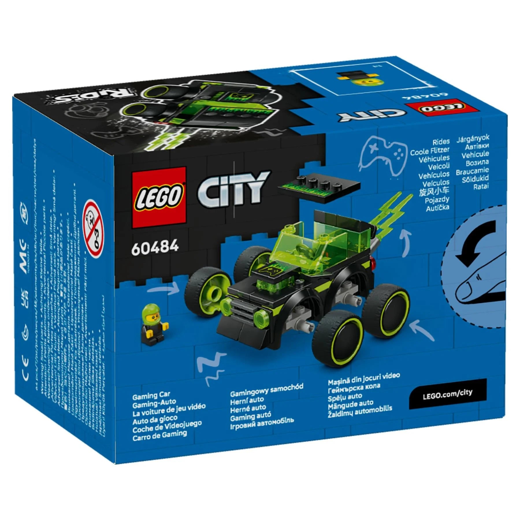 Lego City Rides 60484 Gaming Car