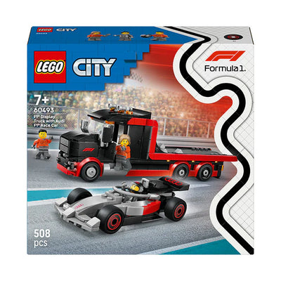 Lego City 60493 F1 Display Truck With Audi F1 Race Car
