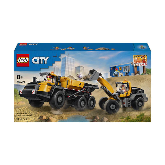 Lego City 60494 Dump Truck And Front Loader
